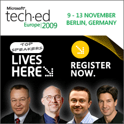 Microsoft TechEd Europe 2009