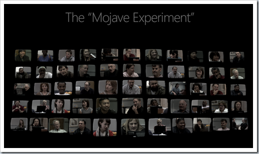 The Mojave Experiment