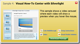 Guías visuales para los Silverlight blueprint de SharePoint