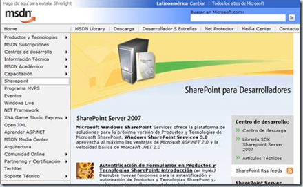 Sitio de recursos para SharePoint en español