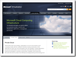 Microsoft Cloud Computing Infrastructure