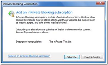 InPrivate.Blocking.Subscription