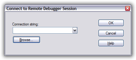 connect to remote debugging session