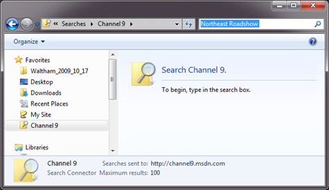 Channel 9 search