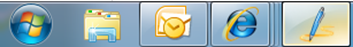 Taskbar icons