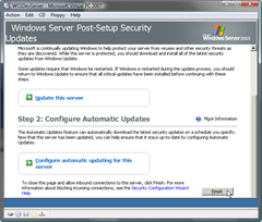 Windows Server Post-Setup Security Updates Finish