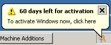 Activate Windows Tray
