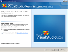 Visual Studio 2008 Setup