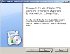 Visual Studio 2008 Extensions Setup