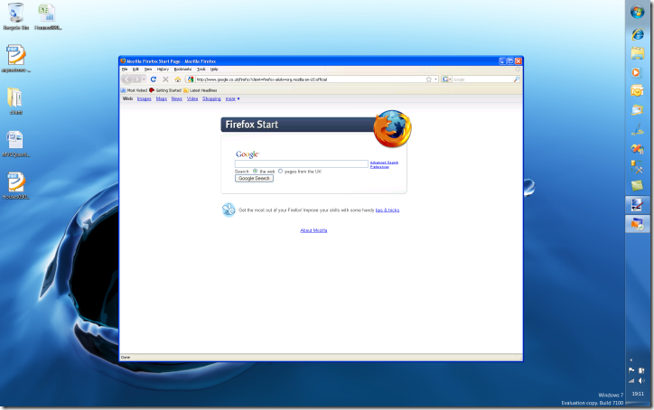 Integration Firefox