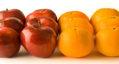 Mike Walker's Blog: Comparing Apples and Oranges