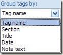 Group Tags By: