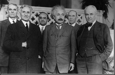 Portrait of Albert Einstein and Others