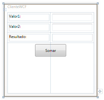 Interface WPF cliente WCF