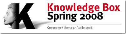 banner knowledge box spring 2008 - ridotto