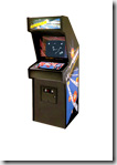 Asteroids arcade game machine