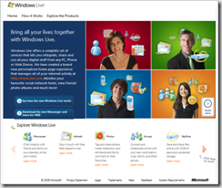 bring all your lives together with Windows Live