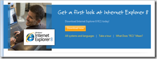 Install IE8