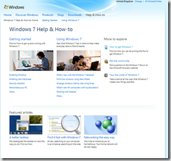 Windows 7 Help