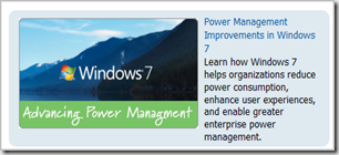 Power management in Windows 7