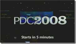 Microsoft PDC 2008