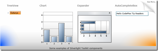 silverlight app on the silverlight toolkit wiki