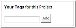 Your Tags for this Project