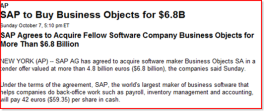 SAP Acquire BO