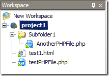 TFS version control icons in PhpED