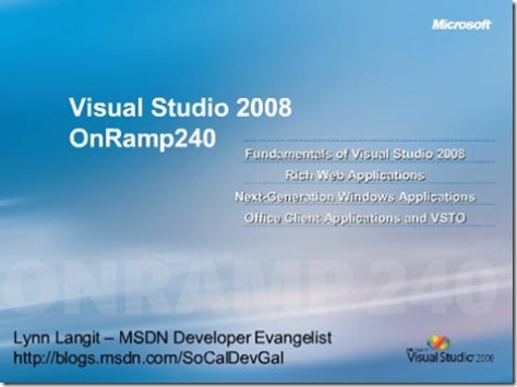 onRamp240 - first slide