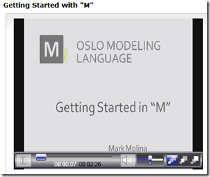 Oslo Modeling - Using M language