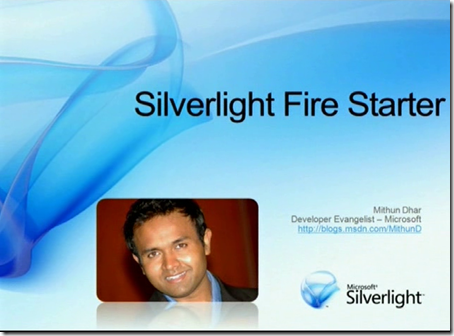 Silverlight Fire Starter
