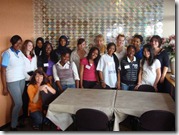 The very diverse group of young women who attended the day. They come from different schools and very different economic circumstances. Some have ready access to technology and some have never touched a computer before.