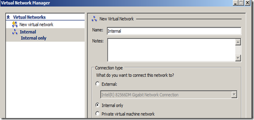 Virtual Network Manager (Internal)