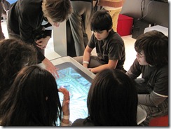 Students demonstrating Surface