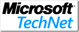 Microsoft TechNet Logo color