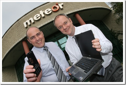 Meteor & Microsoft contract signing, at Meteor Citywest. Meteor and Microsoft Contract signing at Citywest. 