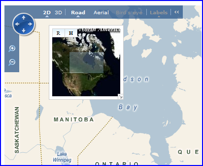 Minimap ve Virtual Earth