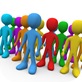 Crowd Of Diverse And Different Colored People Standing In A Group Clipart Illustration Graphic