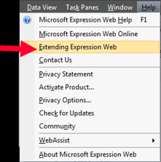 expressionweb_extending