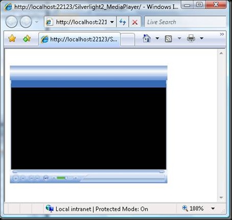 MediaPlayer control in Internet Explorer 7