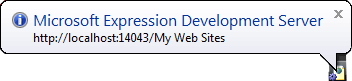 Microsoft Expression Development Server