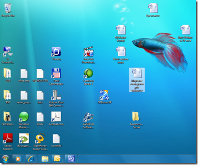 messy desktop windows 7