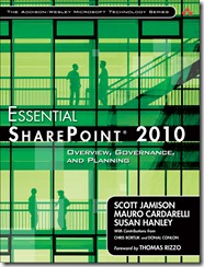 Essential SharePoint 2010 Book Cover