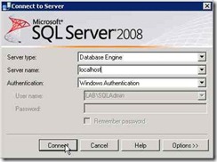 002 - SQL Server Studio Connect