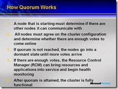 How Quorum works