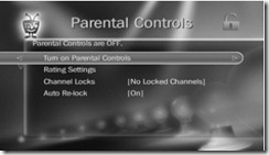 Tivo Parental Controls