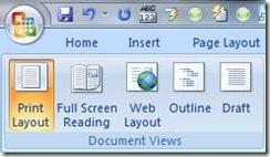 Document Views buttons