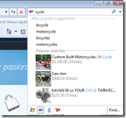 Internet Explorer 8.0 Beta 2: Visual Search