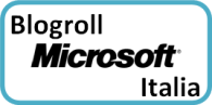 Blogroll Microsoft Italia
